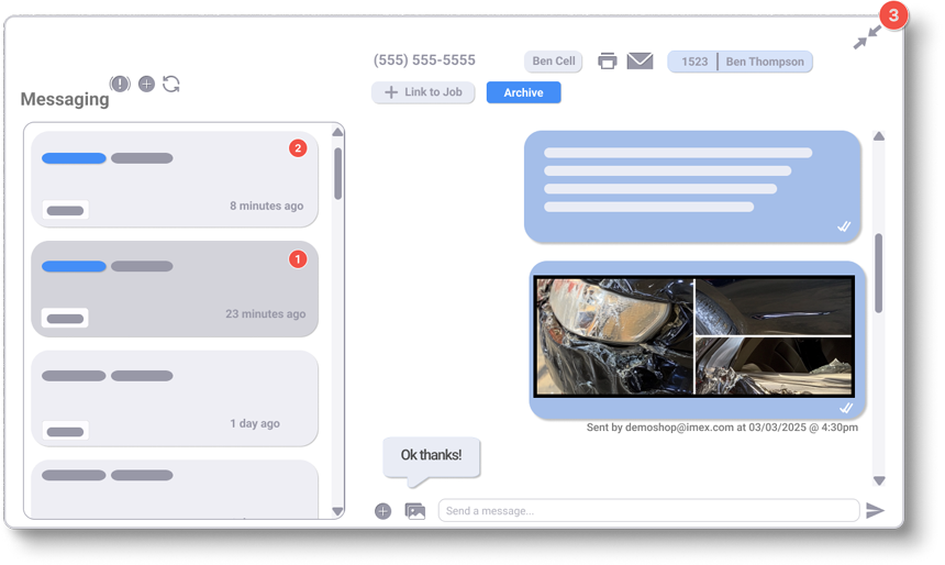 SMS illustration